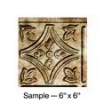 thumbnail image 1 of FASÄDE Traditional Style/Pattern 1 Decorative Vinyl Backsplash Panel in Bermuda Bronze (6X6 Inch Sample), 1 of 4