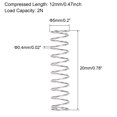 thumbnail image 3 of Unique Bargains Ressort de Compression en Acier Inoxydable 304 5mmx0.4mmx20mm Capacité de Charge 2N 15 Pcs, 3 of 5