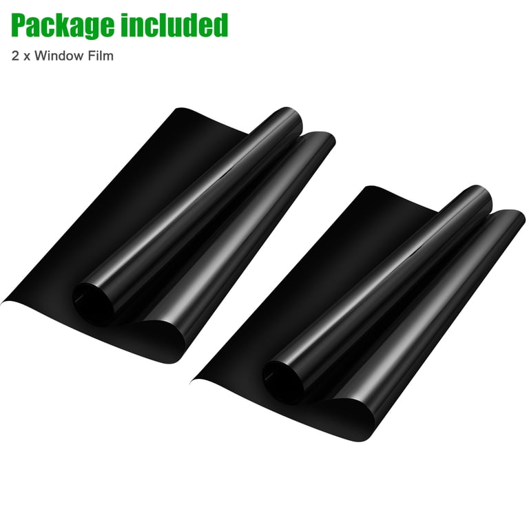 100% Blackout Window Film, 2-Pack, 78.7 x 17.3 Inches photo 6