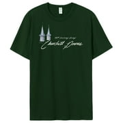 Unisex Heather Green Kentucky Derby 151 Art of the Derby Twin Spire Tri-Blend T-Shirt
