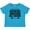 Turquoise, variant on Inktastic Only the Best Nephews Get Promoted to Big Cousin Boys or Girls Baby T-Shirt