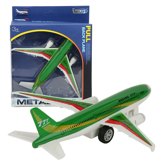 Cergrey Jouets d'Avion à Rétrofriction, Modèle Miniature d'Avion, Modèle Miniature d'Avion Électronique en Alliage Jouets d'Avion à Rétrofriction Cadeau pour Enfants