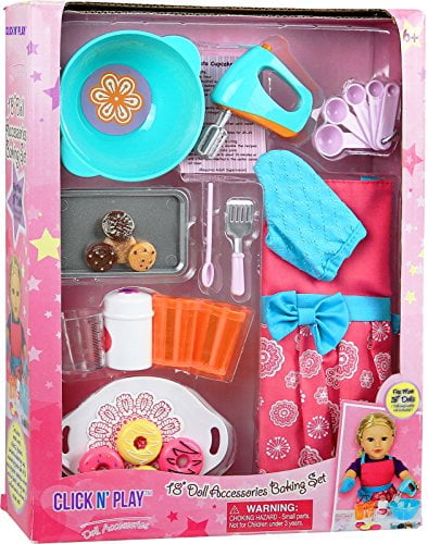 american girl doll baking set