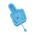 thumbnail image 1 of Middle Finger Ice Cube Mold, Silicone Easy Release Fun Shapes Leak Reusable Dishwasher Safe Free Idea for Whiskey, Cocktails, Coffee, Drinks, 1 of 8