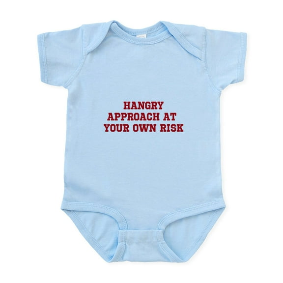 CafePress - HANGRY Body Suit - Baby Light Bodysuit, Size Newborn - 24 Months
