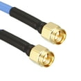 thumbnail image 3 of Uxcell SMA Male to SMA Male RG402 Coax Cable 0.1M/0.33Ft 2 Packs, 3 of 4
