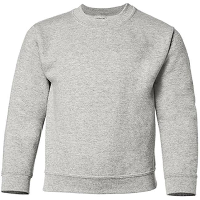 Gildan First Quality Youth Crewneck Sweatshirt Ash Grey Small Case of 12 Walmart