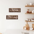 thumbnail image 4 of Fiudx Adhesivo de Pared de Madera 3D, Elegante Diseño Inspirado En La Naturaleza, Construcción de Metal Resistente, Versátil para Uso En Interiores y Exteriores, Decoración para El Hogar, Jardín, Dor, 4 of 7