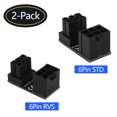 thumbnail image 3 of Conector en ángulo de 2x180 grados adaptador de corriente en ángulo, 3 of 8