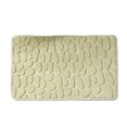 thumbnail image 1 of Alfombra para inodoro Hogar Hotel Baño Absorción de agua Alfombra antideslizante Alfombra de área de fibra química, Verde, 40x60cm Jumpingount HA001838-03, 1 of 6