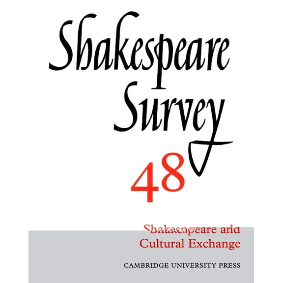 Shakespeare Survey, (Paperback)