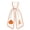 A, variant on Halloween Pumpkin Wreath Sash Fall Front Door Orange Bow Sash, 1pc Monogrammed Ribbon with A to Z Embroidery, 50x4 Inch Polyester Wreath Decor(B )