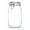 White4, variant on Airtight Glass Canister Set of 1 with Lids Clear Food Storage Jars Round, Kitchen & Pantry Organization Food Storage Container for Canning, Sugar, Flour, Pasta, Candy, Cereal, Coffee
