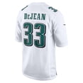 thumbnail image 3 of Men's Nike Cooper DeJean Tundra White Philadelphia Eagles Super Bowl LIX Fashion Game Jersey, 3 of 3