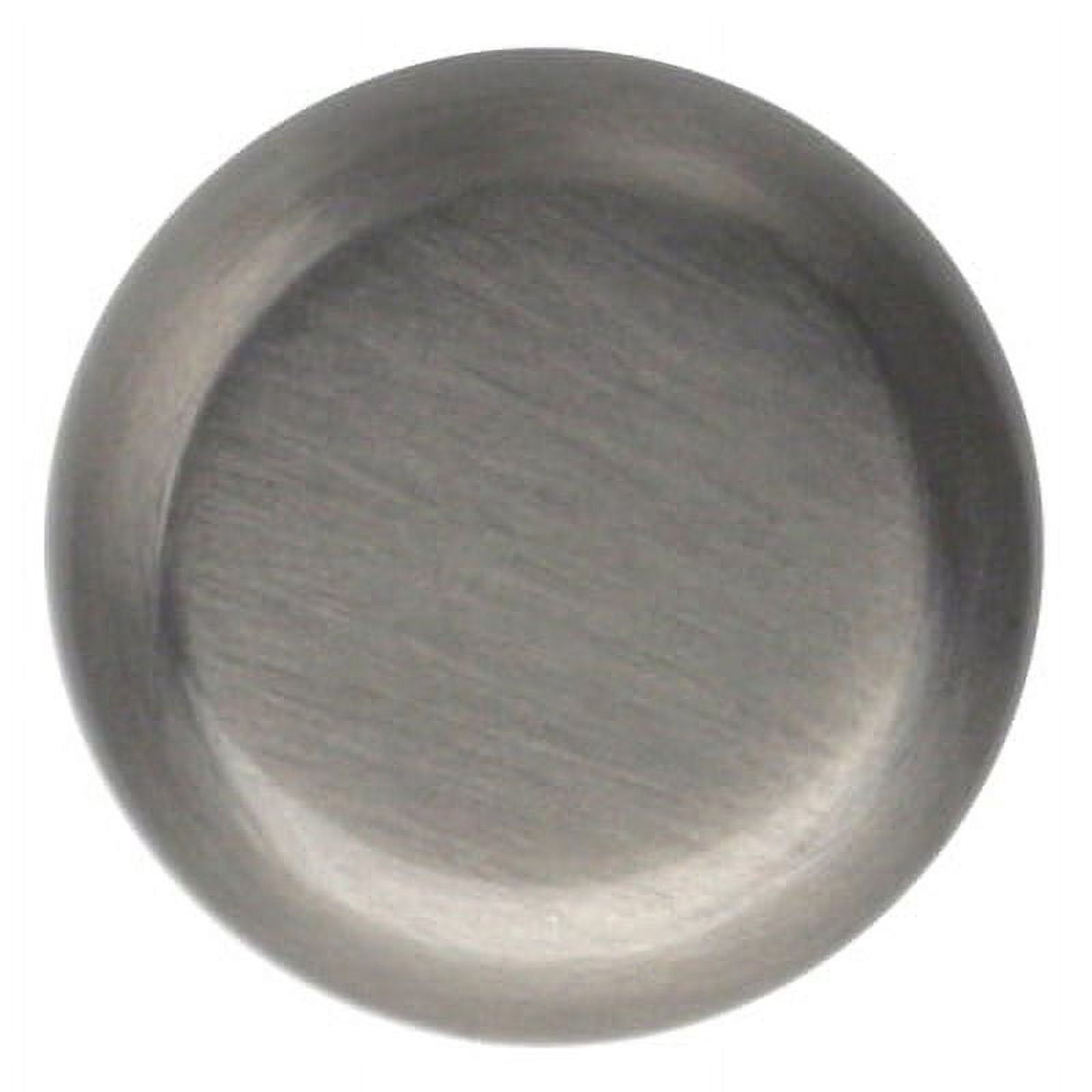 Westbrass D2082-07 3-1/2" Extra-Deep Collar Waste Disposal Flange & Stopper, Satin Nickel