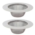 thumbnail image 1 of 2 Pieces Kitchen Sink Strainer, Stainless Steel Sink Strainer, Stainless Steel Drain Strainer, Kitchen Sink Strainer, 1 of 5