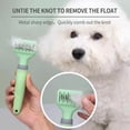thumbnail image 4 of Pet Needle Combs with Non-Slip Handle Small Medium Dog Hair Brushes Hair Removal Knotting Comb Grooming Supplies for Dogs Cats ShopWise Round, 4 of 21
