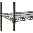 thumbnail image 6 of Hyper Tough Black Wire Shelf 5-Tier Heavy Duty 72"H x 48"W x 16"D, 3000lb Total Capacity, 6 of 9