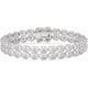 thumbnail image 1 of Sterling Silver Two Row Diamond Bracelet(1/2CTTW), 1 of 1