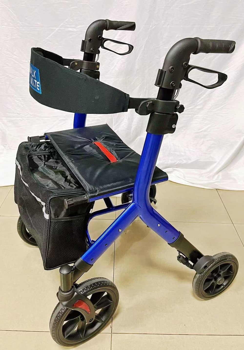Walkmate Rollator Walker,with Fold Up and Removable Back Support,10