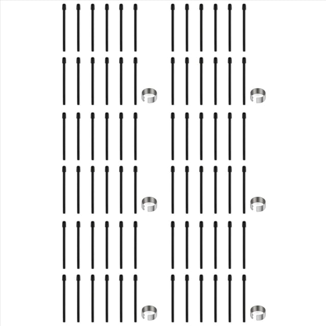 Puntas de Lápiz Estándar para , 72 Puntas de Repuesto Negras para Lápiz de Repuesto para Intuos Pro, IMobileStudio Pro