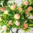 thumbnail image 5 of Cheers.US Artificial Bonsai Tree Peach Garden Room Decor for Bedroom Aesthetic and Bathroom Farmhouse Decor, 5 of 5