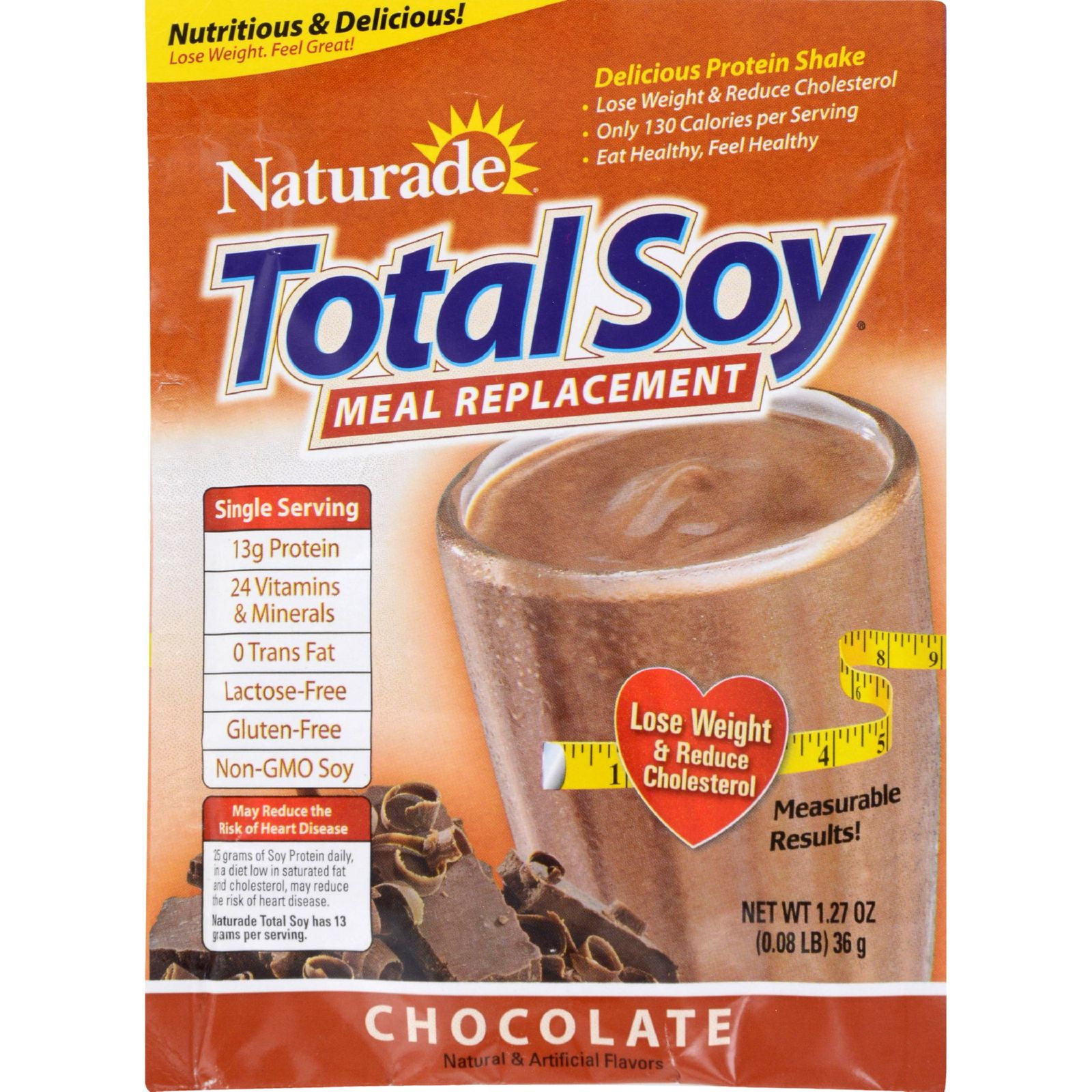 Naturade Total Soy Chocolate Packet Case Of 25 1.27 Oz