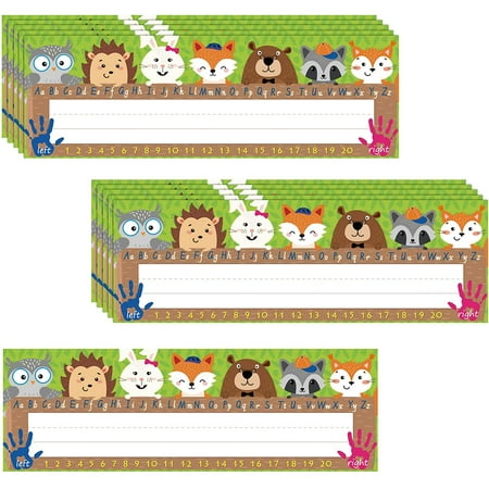 40 Pieces Woodland Friends Name Plate, Traditional Manuscript Flat Left/Right Alphabet Name Tags with Glue Point Dots for School Classroom Student Desks Woodland Creatures Decoration, x 4 Inch | Walmart Canada 40 Pieces Woodland Friends Name Plate, Traditional Manuscript Flat Left/Right Alphabet Name Tags with Glue Point Dots for School Classroom Student Desks Woodland Creatures Decoration, x 4 Inch | Walmart Canada
