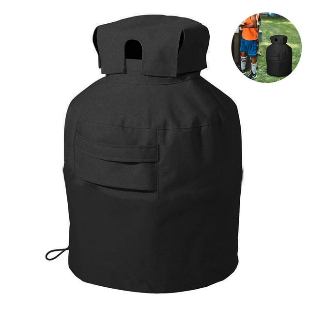 Outdoor Propane Bottle Dust Cover Oxford Cloth Gas Bottle Cover Waterproof Propane Tank Cover Protector with Storage Bag for Outdoor Propane Bottle Gas Bottle