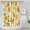 Cute Lemon, variant on Strawberry Fields Shower Curtain 72" x 72" Cute Kawaii Fruit Pattern Fade-Resistant Quick-Dry Bathroom Decor for Home & Hotel