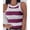 Hot Pink, variant on Women's Tanks Swing Vest Sleeveless Top Ladies Strappy Flared Plus Size Tops Shirt Red XXL