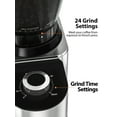 thumbnail image 3 of Aeitto Electric Espresso Grinder,Burr Coffee Been Grinder with Anti-Static for Home Use with 24 Grind Settings and Timer, 3 of 9