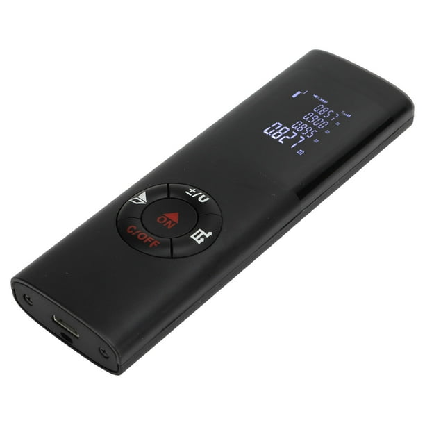 Regla De Longitud Electrónica, Pantalla Retroiluminada HD De 0,05 A 60 Metros Telémetro Electrónico Batería De 200 MAh Recargable Por USB Para Residencia En El Hogar