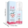 thumbnail image 3 of Children's Foam Toothpaste Shaped Electric Toothbrush Foam Toothpaste Fluoride Best Oral Cleaning Effect for Children 60ml, 3 of 9