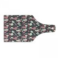 thumbnail image 1 of Japanese Cutting Board, Soft Spring Night Garden Pattern with Origins Rural Sakura Branches in Bloom, Decorative Tempered Glass Cutting and Serving Board, Wine Bottle Shape, Multicolor, by Ambesonne, 1 of 1
