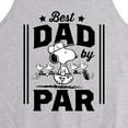thumbnail image 2 of Peanuts - Best Dad By Par - Men's Jersey Tank Top, 2 of 5