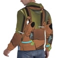 thumbnail image 4 of Lsque Scooby-Doo Pattern Casual Men's Hoodie,Hooded Sweatshirt with Kangaroo Pocket,Pullover Hoodie-4X-Large, 4 of 8