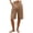 Camel, variant on Women's Solid Casual Fashionable Breathable Loose Cotton Linen Five Quarter Length Cropped Pants Summer Lounge Comfortable,Camel 2XL