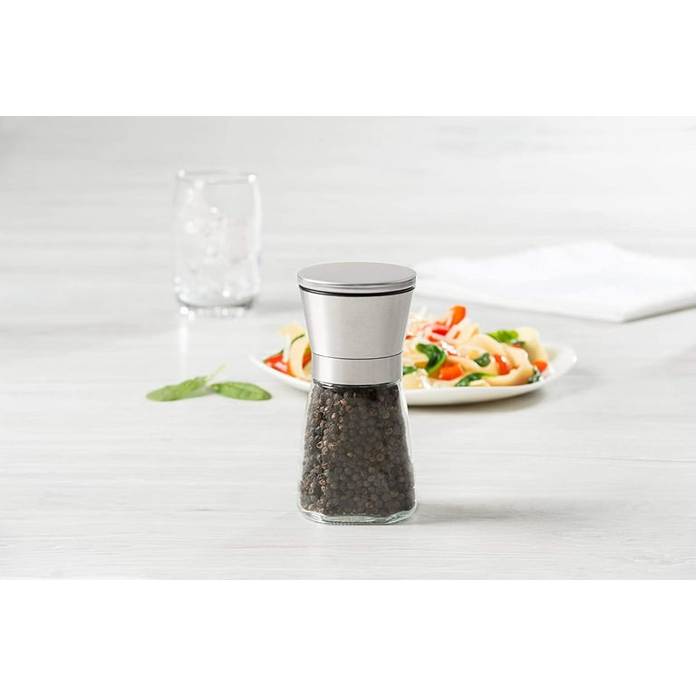  Trudeau One-Hand Battery Operated Pepper Mill, Black