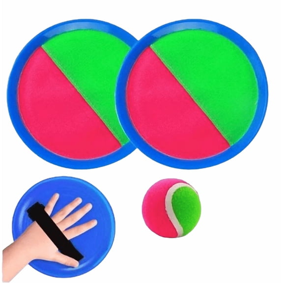 Velcro Catch Ball Game Set - Blue