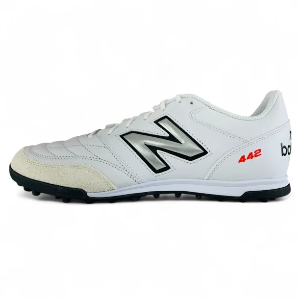 New Balance 442 v2 Team TF Turf Men's White Soccer Shoes MS42TWT2