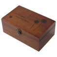 thumbnail image 1 of Wooden Sewing Kit Box Wood Sewing Needle Storage Case Wooden Sewing Pin Storage Box, 1 of 4