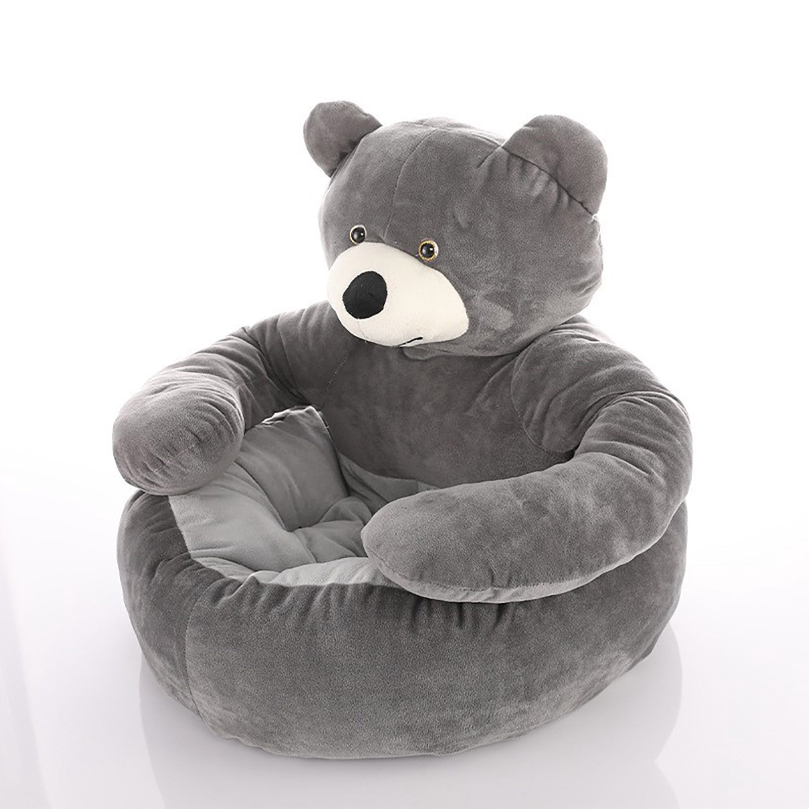 Cute Bear Hug Pet Bed, 46x40cm Detachable Washable Dog Beds, Soft Comfortable Plush Cat Sleeping Mat, Pet Bed Warm Cozy Calming Pet House, Warm Pet Bed Mat, Non-Slip Dog Cat Beds