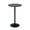 Black, variant on YRLLENSDAN 38.9 inch Round High Top Bar Table, Small Cocktail Tables for Parties Bistro Drink, Wooden Tall Bistro Table for Small Spaces, (2, Black)