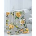 thumbnail image 3 of Yellow Rose Towel Set of 3, Soft Microfiber Bath Towels, Hand Towel, Washcloths, Vintage Country Botanical Floral Vines Quick-Dry Absorbent Towels for Bathroom Kitchen Hotel Beach Gym Spa, 3 of 7