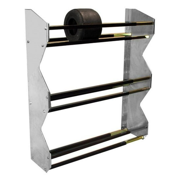 3-Tier Kart Tire Rack - 48 x 13 in.
