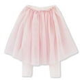 thumbnail image 3 of Conti Kids Little Girls Ruffle Tulle Tutu Leggings Pants Pink 3-4 Years, 3 of 3