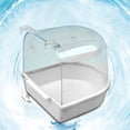 thumbnail image 4 of Bañera Para Pájaros Y Loros, Suministros De Baño Para Loros, Jaula Para Bañera Para Pájaros, Suministros Para Mascotas, Baño Para Pájaros, Ducha, Cubo De Pie, Espacio De Lavado Eigraketly PT001504-02, 4 of 5