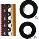thumbnail image 1 of Good quality Drawstring, rubber band, folding chair accessories (black export (a set of 2 long and 2 short)),, 1 of 5