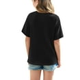 thumbnail image 4 of JoyHoop Girls Short Sleeve T Shirts Kids Summer Oversized Tops Casual Crewneck Basic Tees 5-15y, 4 of 8